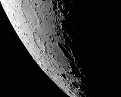 Mond - Gebiet um den Schickard-Krater