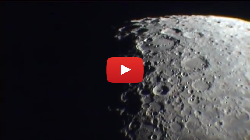 Video: Mond im Treptower Riesenfernrohr